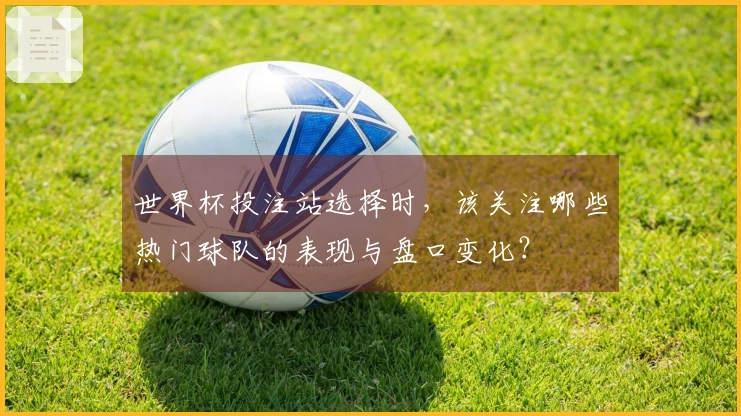 世界杯投注站选择时，该关注哪些热门球队的表现与盘口变化？