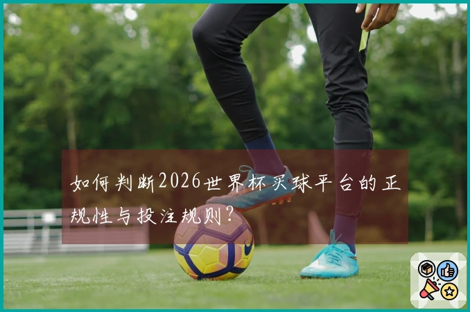 如何判断2026世界杯买球平台的正规性与投注规则？